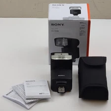 Sony GN46 / HVL-F46RM External Camera Flash w/ Wireless Radio Control - IOB