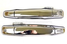 Fits 2007 To 2014 Suburban 1500 Exterior Door Handle Front Left Right Chrome