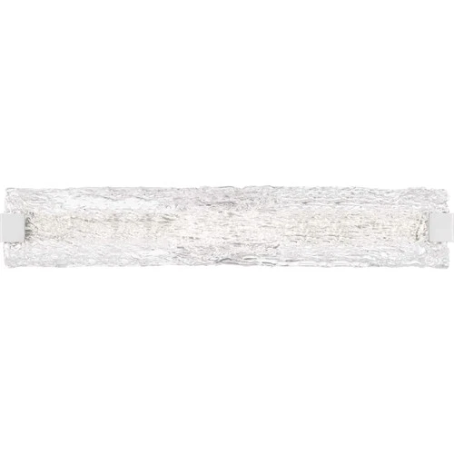 Quoizel PCWR8532 Winter 1 Light 32"W Integrated LED Bath Bar - Chrome - Picture 7 of 8