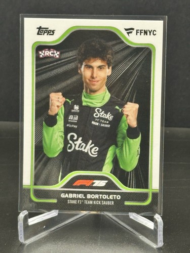 2025 Topps Fanatics Fest Exclusive F1 Gabriel Bortoleto Rookie RC #10 Stake F1