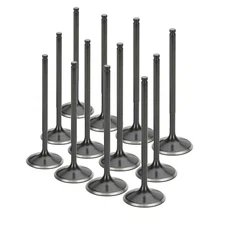 Supertech Black Nitrided Intake Valve Set of 12 for Audi/VW 1.8T Single Groove
