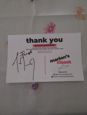 *MARLON WAYANS SIGNED LIMITED SITE CALLED MARLON'S CLOSET FOR CHARITY 