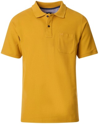 Redmond Poloshirt Regular Fit Piqué gelb