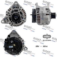 Sidat Lichtmaschine Generator Lima A24BH0183 24V Genuine FüR Iveco Eurocargo 5