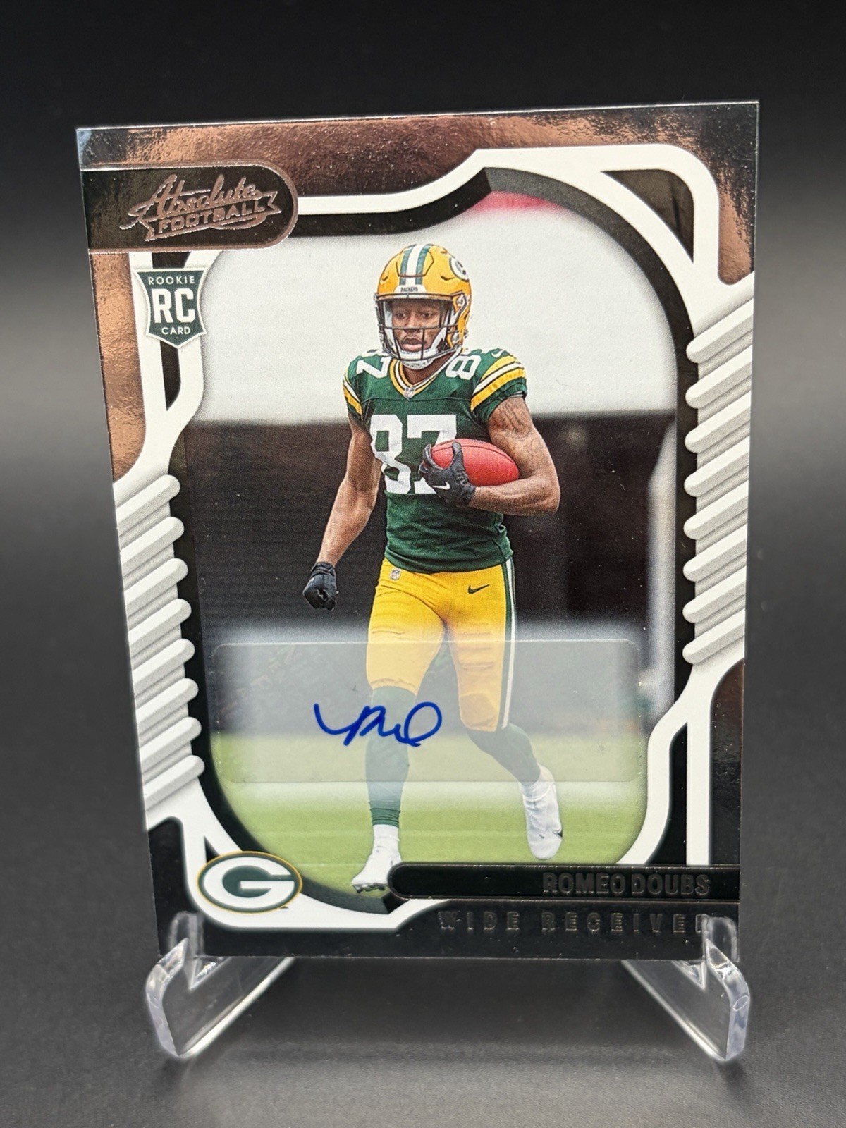 Romeo Doubs Panini Absolute #135 Autograph