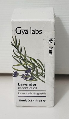 3 PACK Gya Labs Lavender Oil Essential Oil .34 oz EXP 10/27 U18D