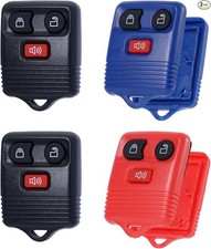 2 Key fob  2 Shells Keyless Entry Remote Control Replacement Fits for F150 F250