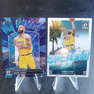 Panini Donruss Optic LeBron James Lakers 2024-25 My House & Splash #3 #5 Lot
