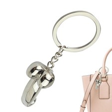 Male Genitalia Key Chain Lovers Sexy Stretchable Spring Dick Keyring Charms