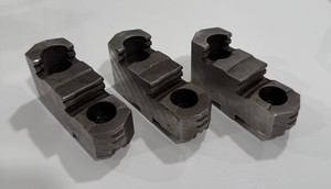 BISON 7-883-308 8" Chuck Jaw Lathe Chuck Top Jaws - Set of 3
