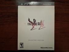 Final Fantasy XIII-2 -- Collector's Edition (Sony PS3, 2012) *Please Read*