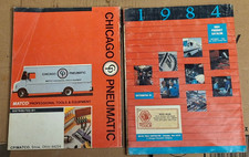 (2) Catalogs Vintage 1984 MATCO Central Pneum...