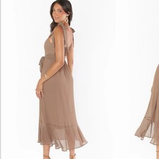 Show Me Your Mumu Claire Midi Dress Sz S Bridesmaid Wedding Guest Formal NWT