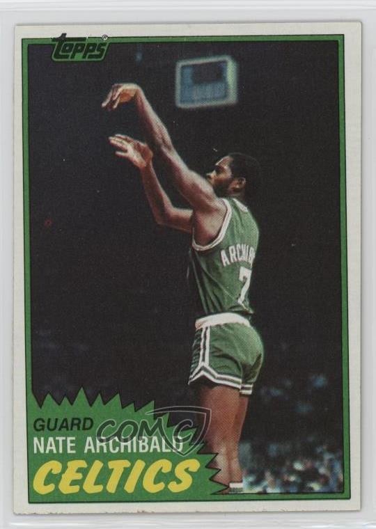 1981-82 Topps Tiny Archibald Nate Archibald #3 HOF 13wb