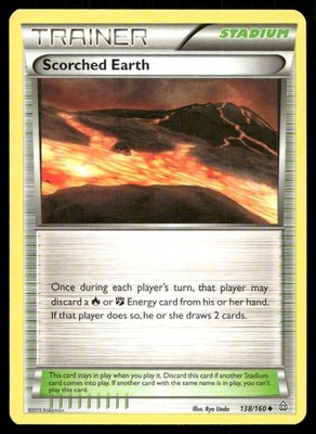 Scorched Earth Uncommon 138/160 Stadium XY - Primal Clash Ryo Ueda NM