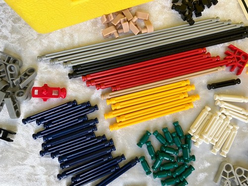 K'NEX gelbe Aufbewahrungs- & Tragetasche mit ca. 206 Teilen, Vintage 1997 - Bild 3 von 24