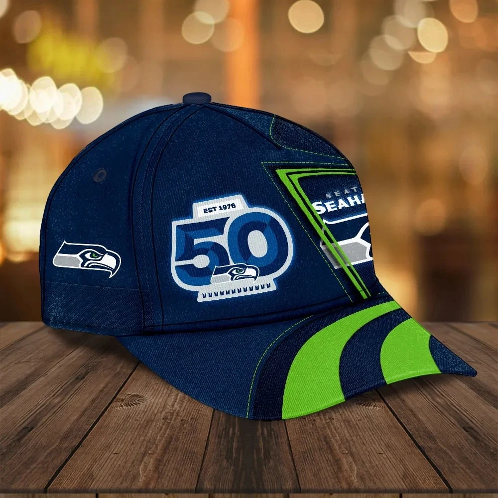 Seahawks 50th Anniversary Classic Cap