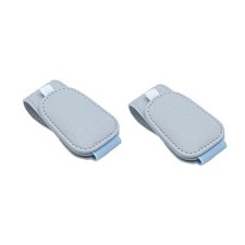 2 Packs Magnetic Sunglass Holder for Car Visor - Universal 2pcs Blue