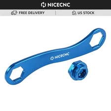 NICECNC Wheel Axle Wrench Tool For Yamaha YZ WR 250F 450F 250FX 450FX 1996-2022