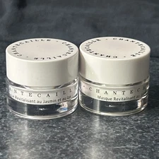 (2x) Chantecaille JASMINE AND LILY HEALING MASK .17 fl oz / 5ml each NEW, SEALED
