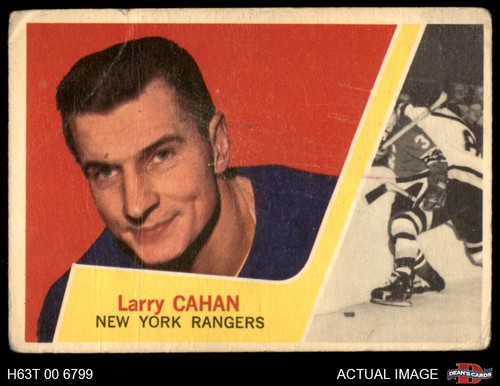 Larry Cahan #51 1963 Topps card