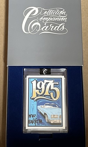 Topps Project 2020 Mister Cartoon 1975 Caprice Auto Card Companion To Brett /50 - Picture 2 of 5