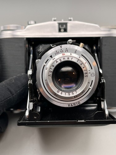 Agfa Isolette II - 6x6 Medium Format Camera 1955 *excellent* - Foto 4 di 9