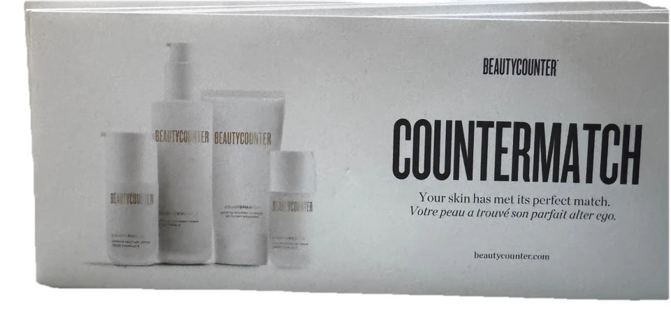 BeautyCounter CounterMatch Juego de 10 muestras de regimiento de 4 piezas para el cuidado de la piel Nuevo Foto 2 de 3