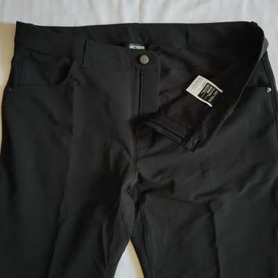 Arc'teryx Levon Winter Weight Pant Men's 38x33 Black Brushed