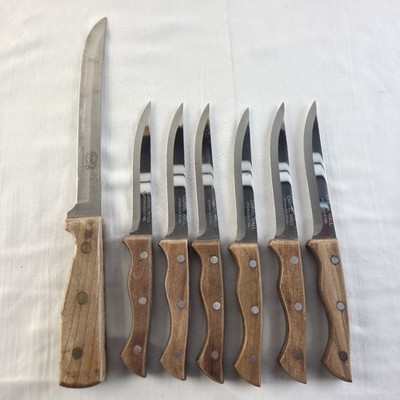 7 pcs Knife Set Carvel Hall Great Blades Molybdenum Steel Japan
