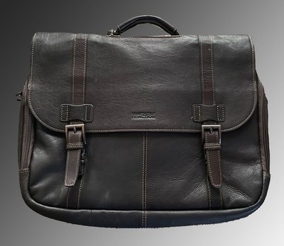 Kenneth Cole Reaction Genuine Leather Show Business Design Laptop