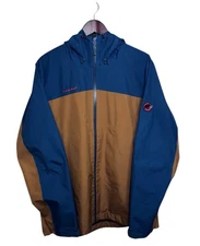 Mammut Wenaha Rain Gore-Tex Jacket Windbreaker Gorpcore Hiking Men’s Size XL