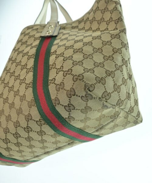 Gucci Women's Tote Bag Handbag Canvas Leather Beige Women's Japan thumbnail 15
