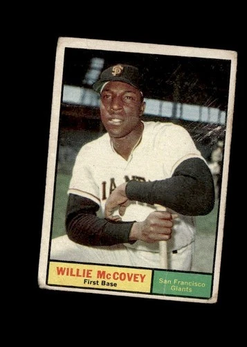 1961 Topps Willie McCovey #517 Giants Poor Condition
