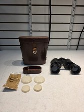 VINTAGE BINOLUX BINOCULARS 7 X 35 LIGHT WEIGHT 367FT/1000YDS WITH HARD CASE