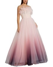 Mac Duggal Tulle Gown Women's