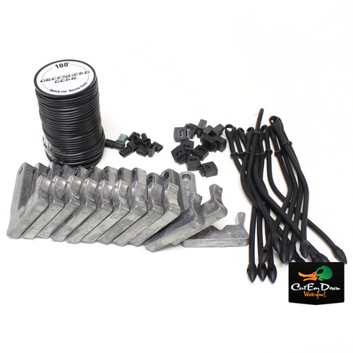 AVERY GREENHEAD GEAR GHG 4oz KEEL GRABBER DUCK DECOY RIGGING KIT CRIMPS