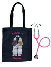 Prestige Medical & Valencia Med Bundle: Clinical Lite Stethoscope with Tote Bag