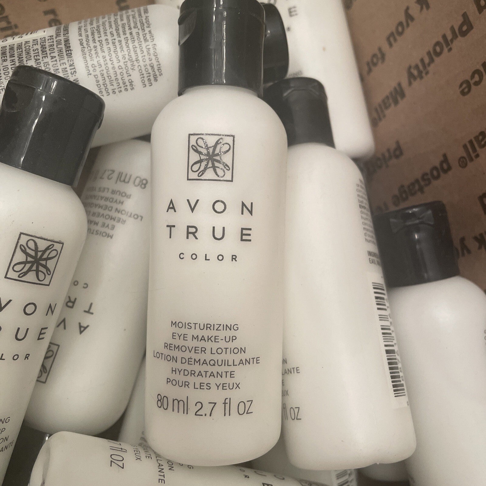 (2)Avon True Color Moisturizing Eye Makeup Remover Lotion 2.7 Fl Oz