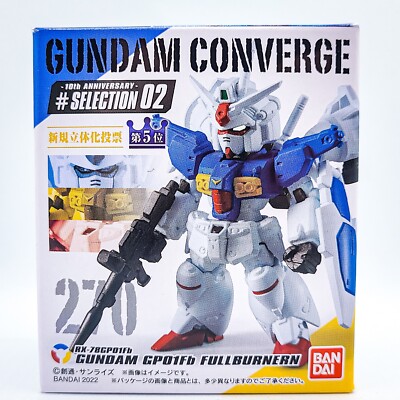 Gundam Converge GP01Fb Revive Ver Mobile Suit Figure #270 Full Burnern Stardust