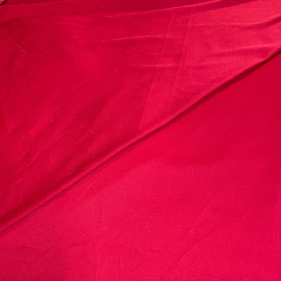 Fabric Lot 3 Yards 30 Inches 60 W Red Single Knit Wrap Dress Top TShirts Apparel - Image 2 of 4