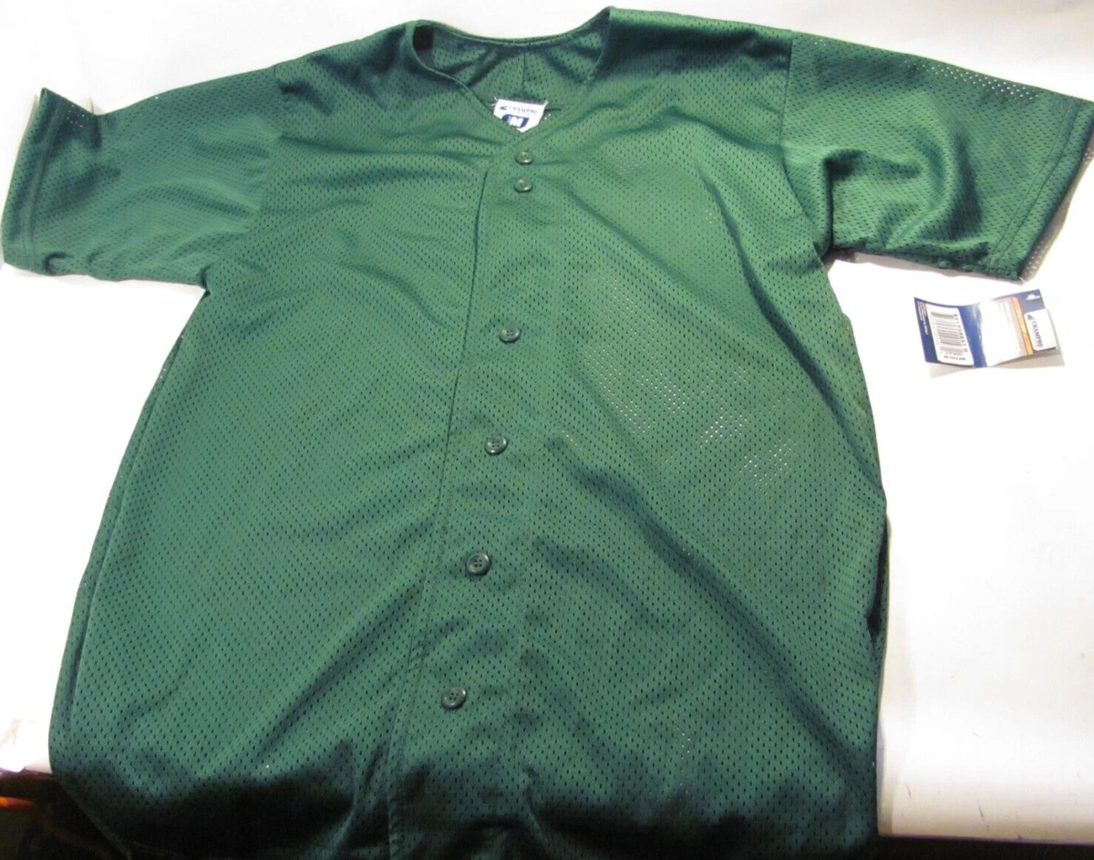 Maillot De Baseball Champro Pour Homme - Taille M, Vert Forêt