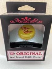 TOPO CHICO Mineral Water Cap - STARR Wall Mount Stationary BOTTLE OPENER Popper
