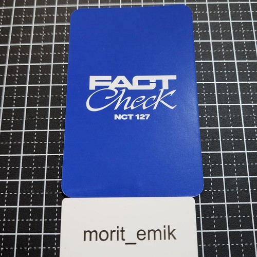 YUTA NCT 127 Fact Check mumo JAPÓN tarjeta fotográfica oficial PC mu-mo - Imagen 4 de 12