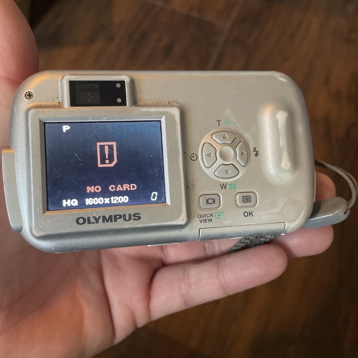 Olympus CAMEDIA D-390 2.0MP Digital Camera - Silver 402312861