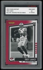 2021 Panini Instant Black & White Rookies Football Cards 16