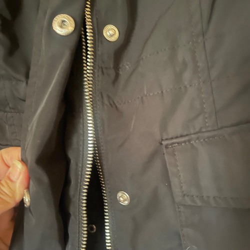 Abercrombie & Fitch Nylon Parka Water Wind Resistant Hoody Jacket Zip Snap XS - Picture 15 of 18