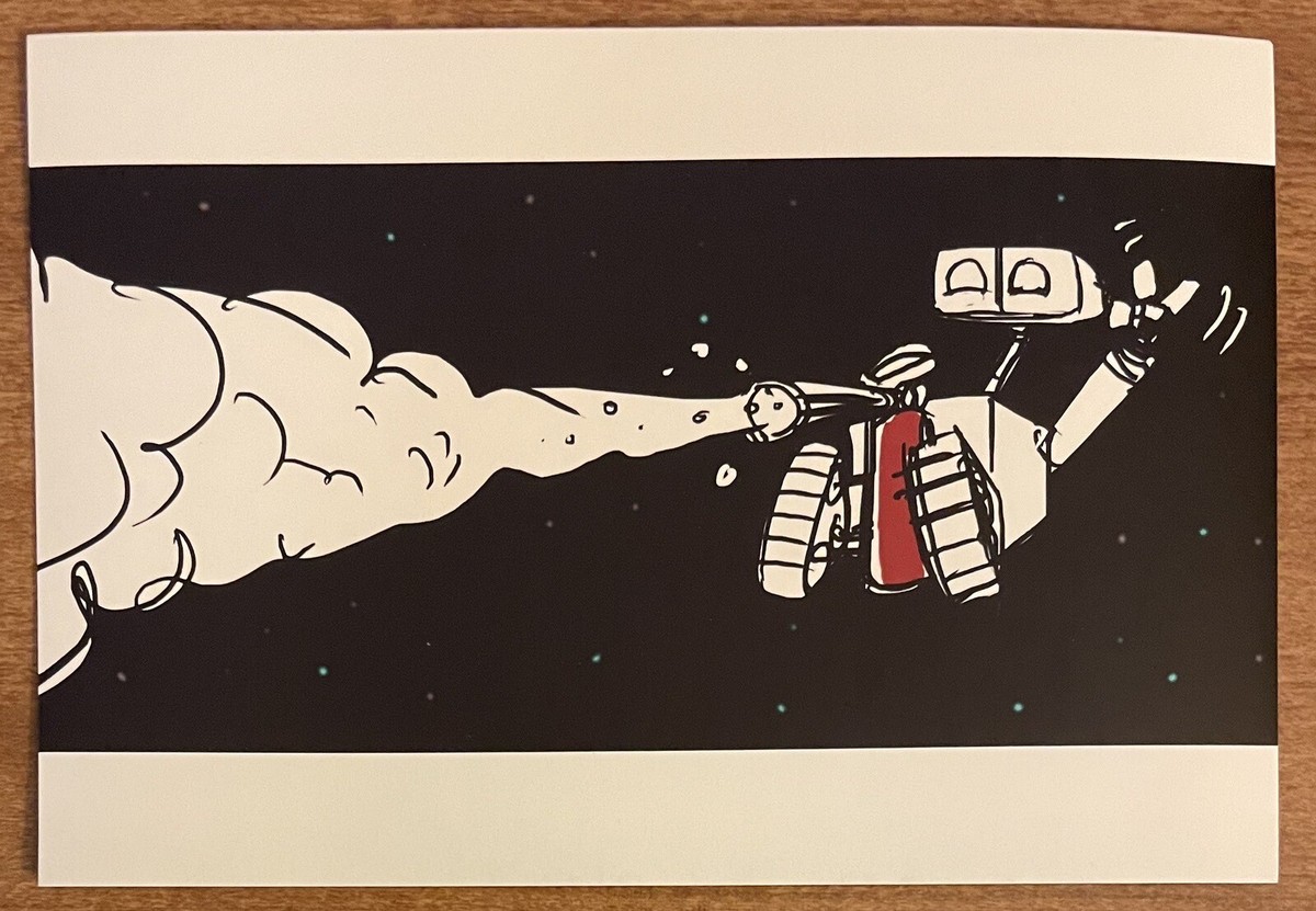 Disney Pixar: The Art Of Pixar, Wall-E Storyboard by Kevin O'Brien