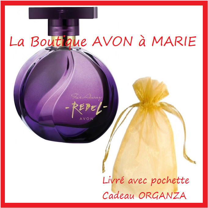 Far Away Rebel Avon eau de parfum femme 50 ml vaporisateur longue tenue idée cadeau