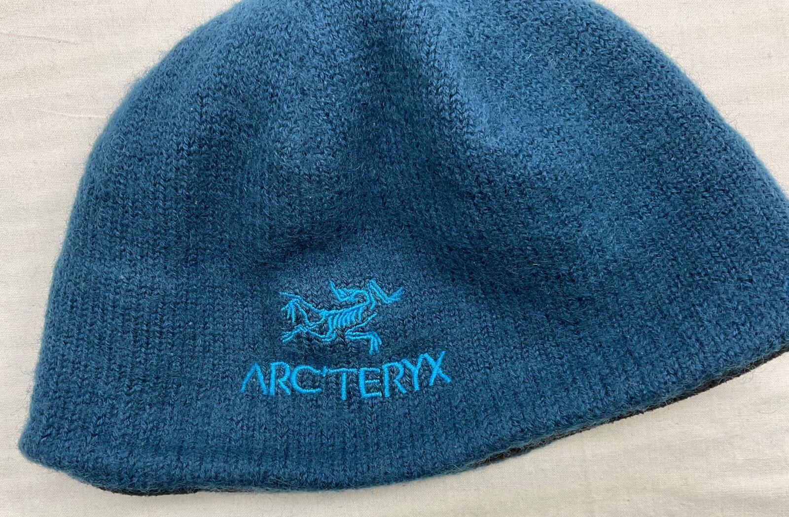 Cappello ARC'TERYX Vintage Bird Logo Beanie Lana Maglia Outdoor Trekking Arrampicata Berretto